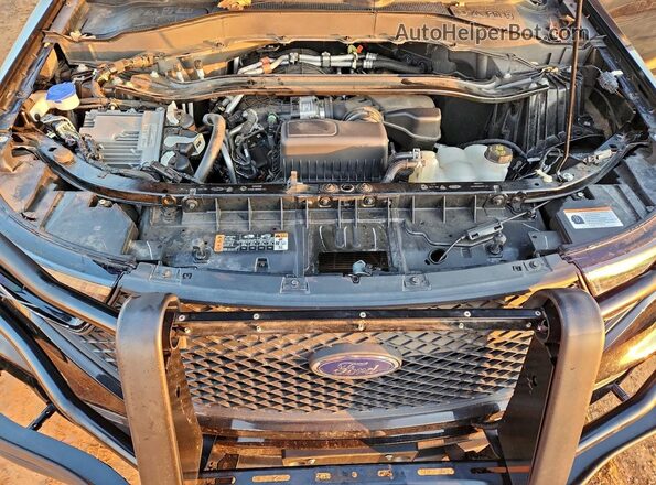 1FM5K8AB2RGA07921 2024 FORD FORD EXPLORER Black Engine compartment view