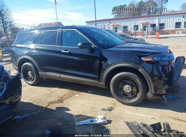 1FM5K8AB3SGA87977 2025 FORD POLICE INTERCEPTOR Черный Вид задней части салона