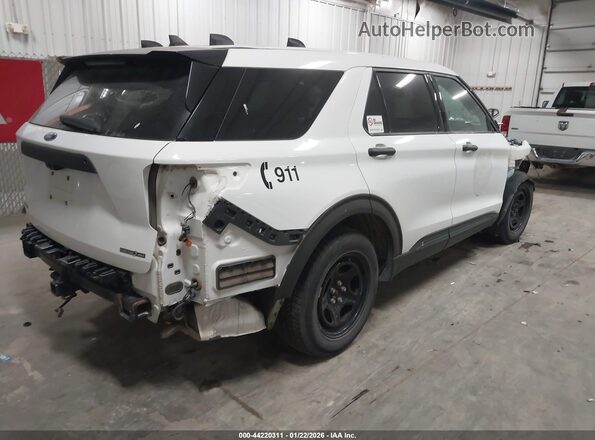 1FM5K8AB4MGA18850 2021 FORD POLICE INTERCEPTOR White Հետևի աջ