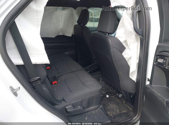 1FM5K8AB4PGA17153 2023 FORD POLICE INTERCEPTOR White VIN კოდის სტიკერის ხედი