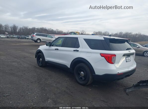 1FM5K8AB5MGA42297 2021 FORD POLICE INTERCEPTOR White Tył lewy
