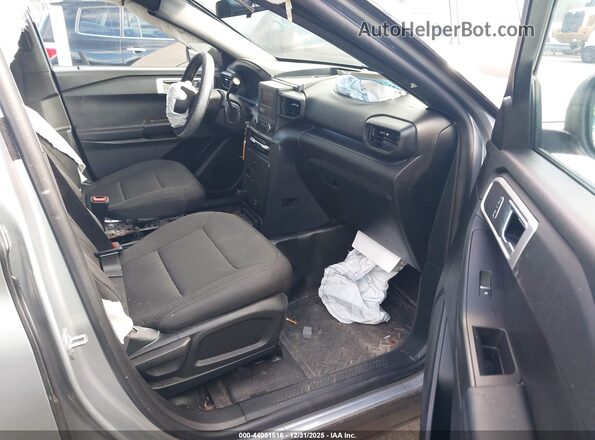 1FM5K8AB7LGA72299 2020 FORD POLICE INTERCEPTOR Silver Front interior view