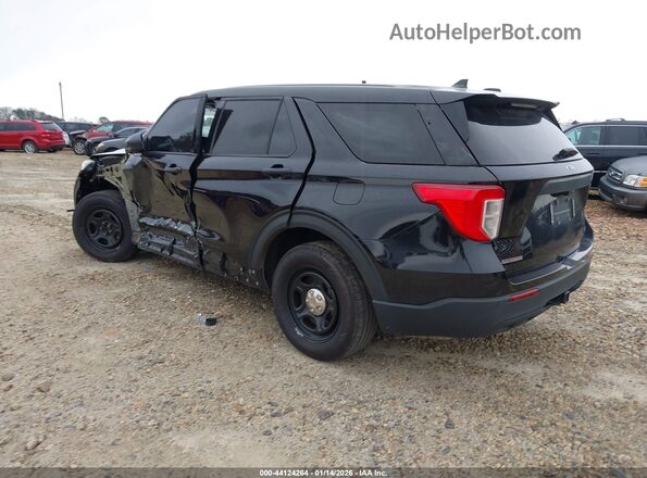 1FM5K8AC8RGA48028 2024 FORD POLICE INTERCEPTOR Черный Задняя левая четверть
