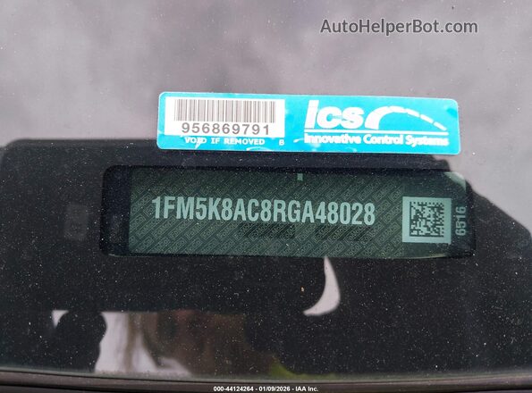1FM5K8AC8RGA48028 2024 FORD POLICE INTERCEPTOR Черный 