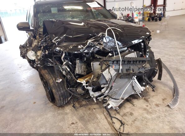 1FM5K8AC9SGA54734 2025 FORD POLICE INTERCEPTOR Black Դիմացի տեսք