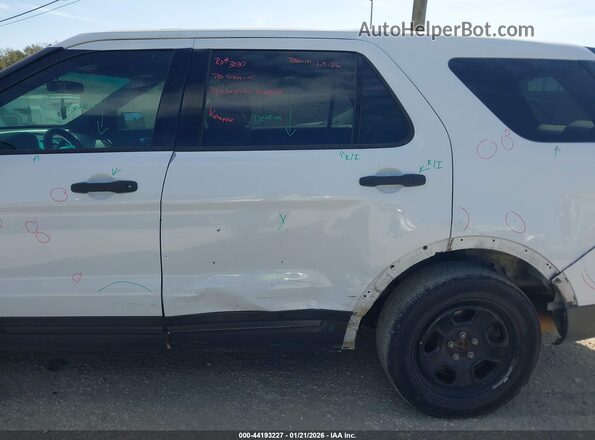 1FM5K8AR0GGA46856 2016 FORD UTILITY POLICE INTERCEPTOR White Front view