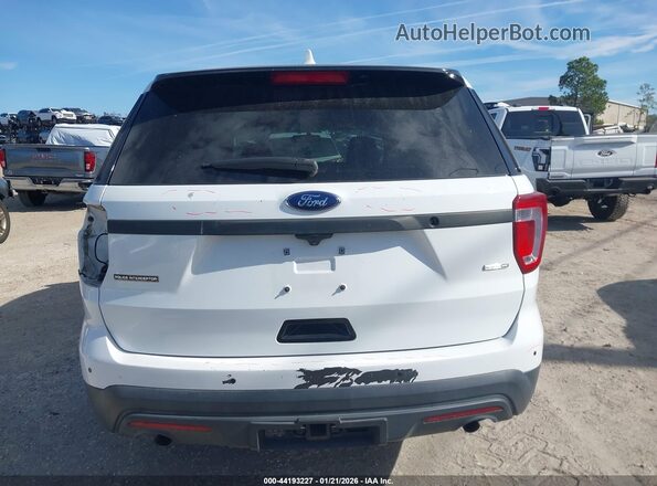 1FM5K8AR0GGA46856 2016 FORD UTILITY POLICE INTERCEPTOR White 