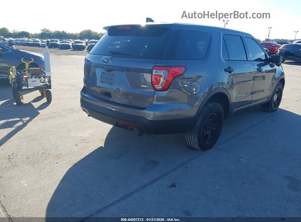 1FM5K8AR0HGC41325 2017 FORD UTILITY POLICE INTERCEPTOR Gray Tył prawy