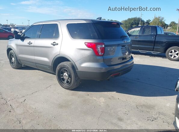 1FM5K8AR0HGC41325 2017 FORD UTILITY POLICE INTERCEPTOR Gray Tył lewy