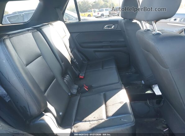 1FM5K8AR0HGC41325 2017 FORD UTILITY POLICE INTERCEPTOR Gray Widok naklejki z numerem VIN