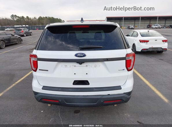 1FM5K8AR0JGC75948 2018 FORD POLICE INTERCEPTOR White 