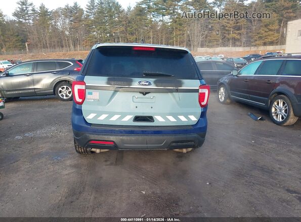 1FM5K8AR2KGA79205 2019 FORD POLICE INTERCEPTOR Blue 