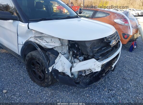 1FM5K8AR4GGA97597 2016 FORD UTILITY POLICE INTERCEPTOR White Вид спереду