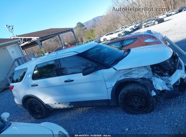 1FM5K8AR4GGA97597 2016 FORD UTILITY POLICE INTERCEPTOR White Панорамний вид салону 360°