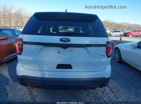 1FM5K8AR4GGA97597 2016 FORD UTILITY POLICE INTERCEPTOR White 