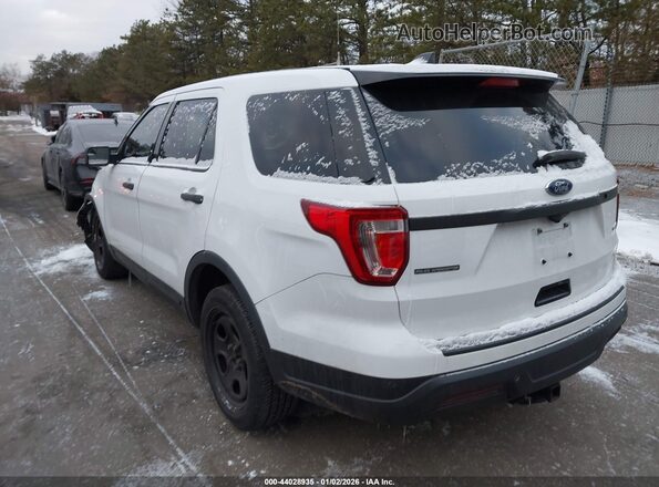 1FM5K8AR4JGC94602 2018 FORD POLICE INTERCEPTOR White 