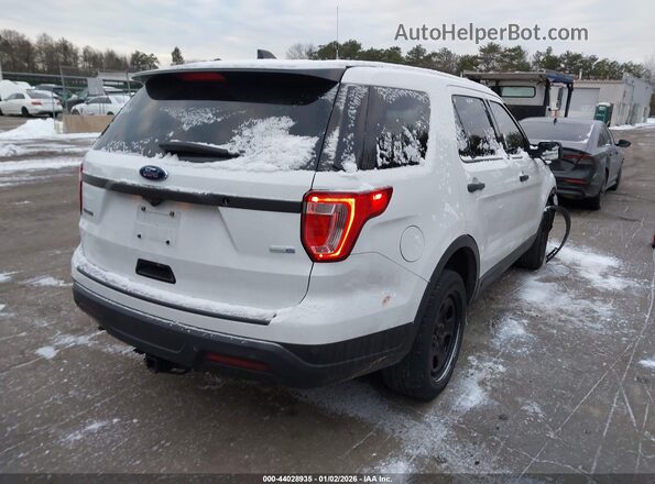 1FM5K8AR4JGC94602 2018 FORD POLICE INTERCEPTOR White 