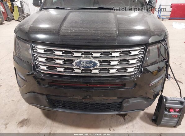 1FM5K8AR5GGC93015 2016 FORD UTILITY POLICE INTERCEPTOR Black Вид щитка приладів
