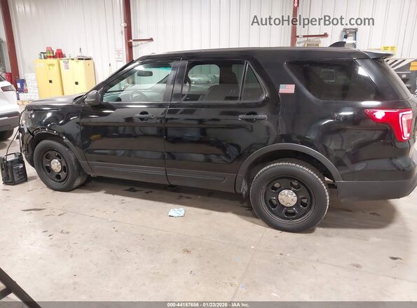 1FM5K8AR5GGC93015 2016 FORD UTILITY POLICE INTERCEPTOR Black Панорамний вид салону 360°