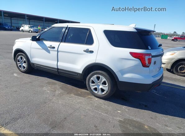 1FM5K8AR5GGD31259 2016 FORD UTILITY POLICE INTERCEPTOR Белый Задняя левая четверть