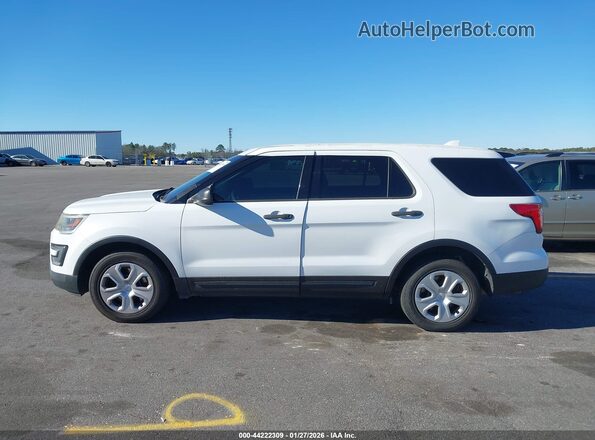1FM5K8AR5GGD31259 2016 FORD UTILITY POLICE INTERCEPTOR Белый Панорамный вид салона 360°