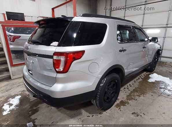 1FM5K8AR7GGA72001 2016 FORD UTILITY POLICE INTERCEPTOR Silver უკანა მარჯვენა