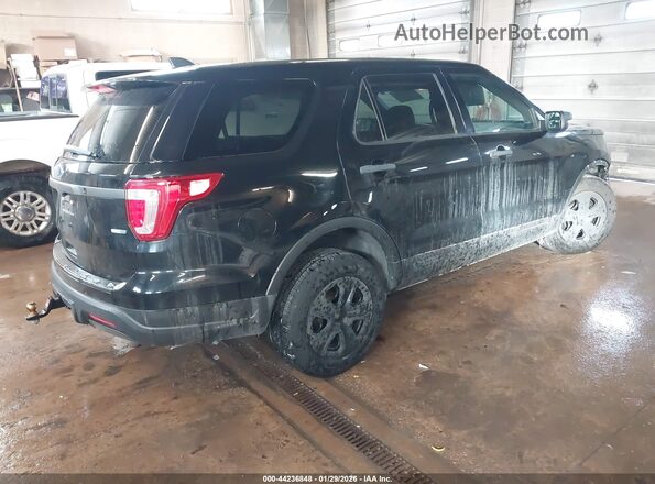 1FM5K8AR7JGC43000 2018 FORD POLICE INTERCEPTOR Black Rear right