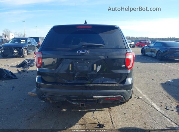 1FM5K8AR8HGA13430 2017 FORD UTILITY POLICE INTERCEPTOR Black 