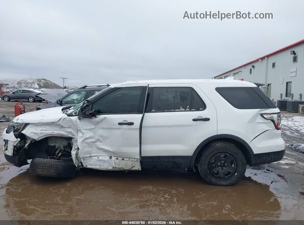 1FM5K8AR9GGC73639 2016 FORD UTILITY POLICE INTERCEPTOR White Vista interior de 360 grados