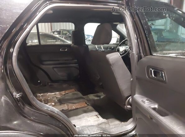 1FM5K8AT0JGC17317 2018 FORD POLICE INTERCEPTOR Black Widok naklejki z numerem VIN