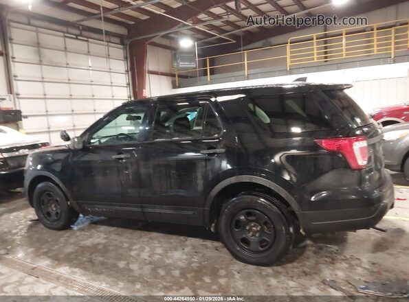 1FM5K8AT0JGC17317 2018 FORD POLICE INTERCEPTOR Black Widok wnętrza 360 stopni