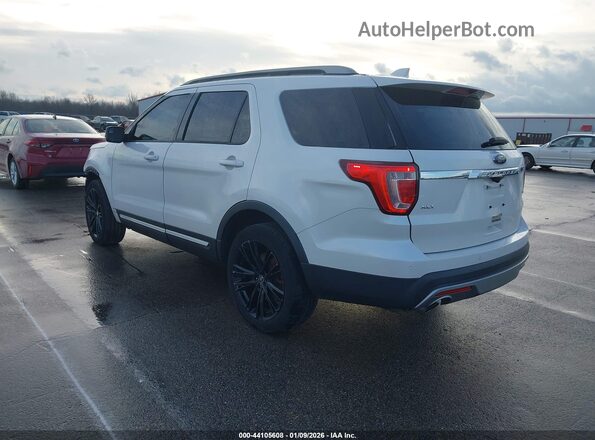 1FM5K8D81GGB66460 2016 FORD FORD EXPLORER White Rear left