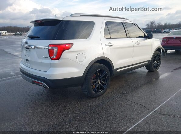 1FM5K8D81GGB66460 2016 FORD FORD EXPLORER White Rear right