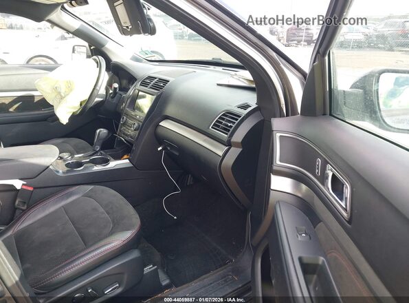 1FM5K8D83JGA39197 2018 FORD FORD EXPLORER Gray Սալոնի դիմացի տեսք