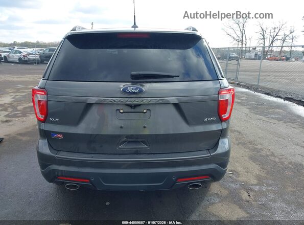 1FM5K8D83JGA39197 2018 FORD FORD EXPLORER Gray 