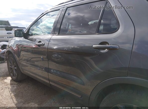 1FM5K8D85JGC13254 2018 FORD FORD EXPLORER Gray 