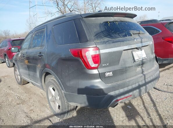 1FM5K8D86HGD43666 2017 FORD FORD EXPLORER Серый Задняя левая четверть