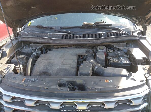 1FM5K8D86HGD43666 2017 FORD FORD EXPLORER Серый Вид сзади