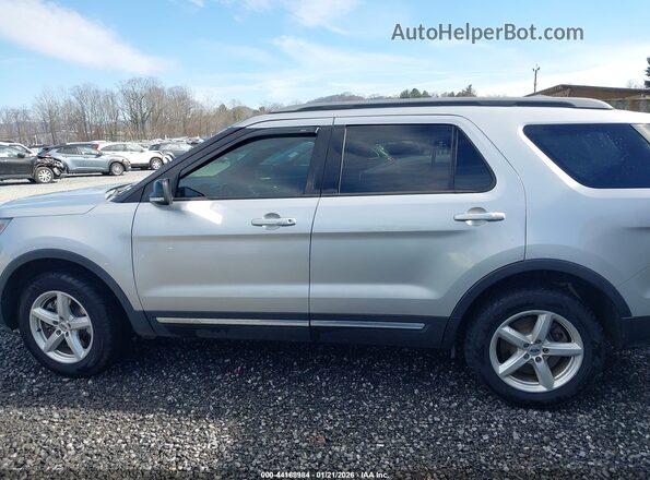 1FM5K8D89HGD35092 2017 FORD FORD EXPLORER Silver Սալոնի 360 աստիճան տեսք