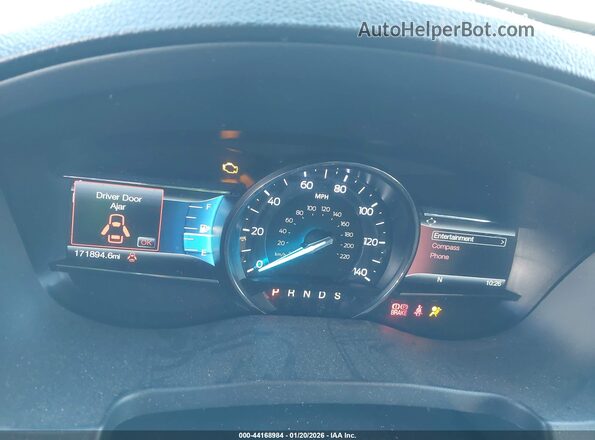 1FM5K8D89HGD35092 2017 FORD FORD EXPLORER Silver Հետևի նստատեղերի տեսք