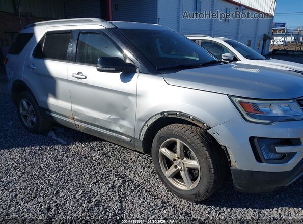 1FM5K8D89HGD35092 2017 FORD FORD EXPLORER Silver Դիմացի տեսք