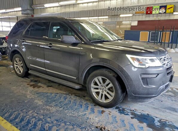 1FM5K8D8XJGC68167 2018 FORD FORD EXPLORER Серый Передняя правая четверть