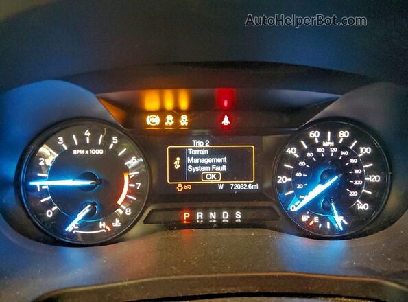 1FM5K8D8XJGC68167 2018 FORD FORD EXPLORER Серый Вид щитка приборов