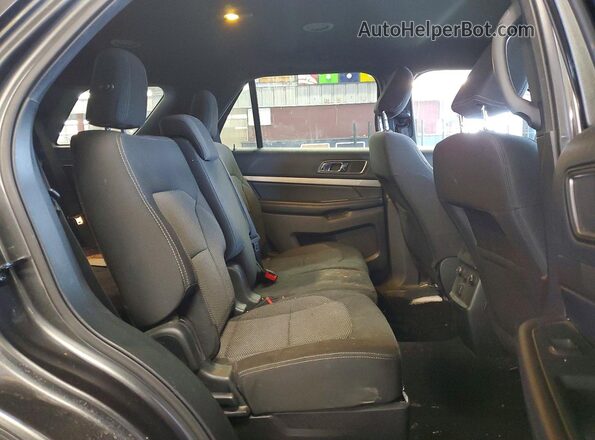 1FM5K8D8XJGC68167 2018 FORD FORD EXPLORER Серый Вид задней части салона