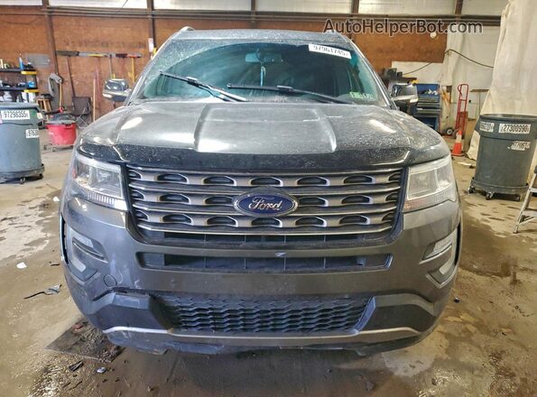 1FM5K8DH4HGA31278 2017 FORD FORD EXPLORER Charcoal Widok z przodu