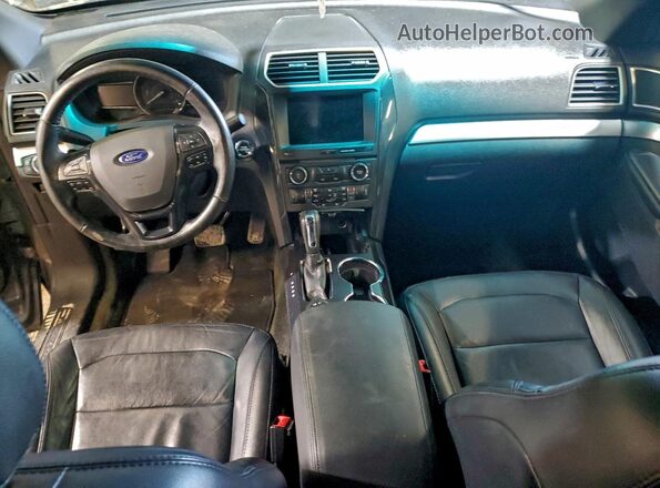 1FM5K8DH4HGA31278 2017 FORD FORD EXPLORER Charcoal Widok deski rozdzielczej