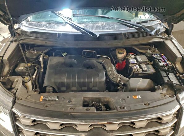 1FM5K8DH4HGA31278 2017 FORD FORD EXPLORER Charcoal Widok komory silnika