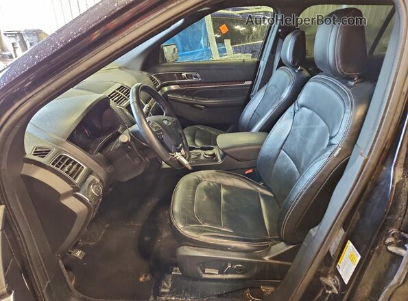 1FM5K8F83JGC85843 2018 FORD FORD EXPLORER Black Vista interior delantera
