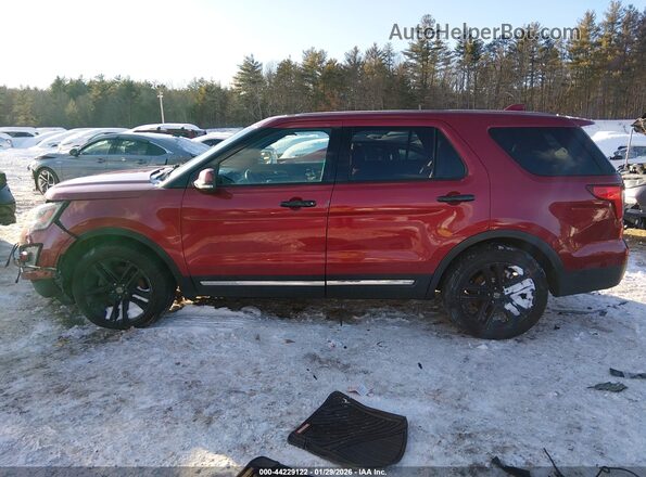 1FM5K8F8XGGC79692 2016 FORD FORD EXPLORER Red 