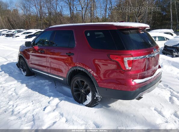 1FM5K8F8XGGC79692 2016 FORD FORD EXPLORER Red Tył lewy